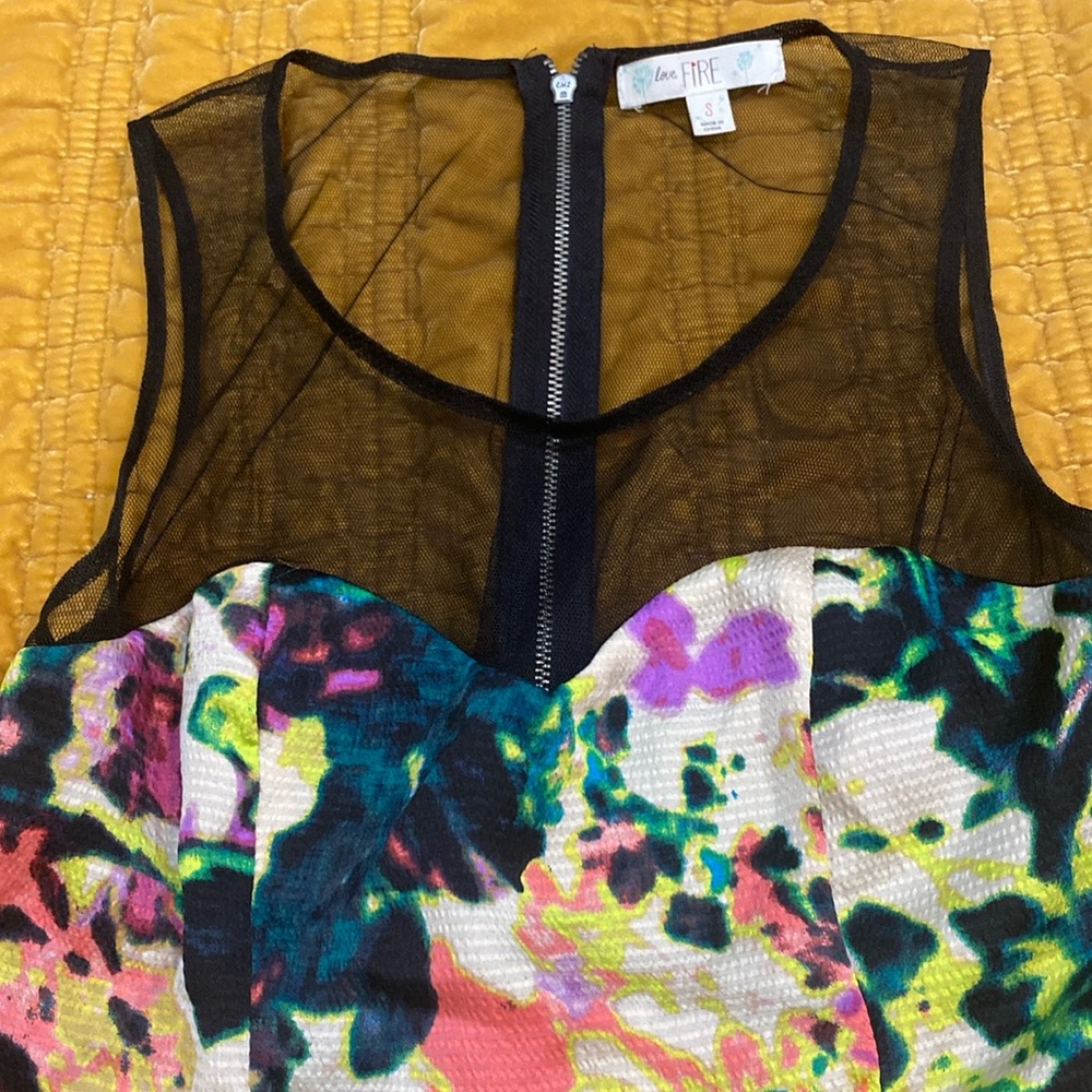 Love Fire dress size S